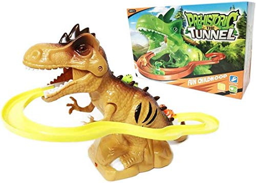 Toygo Prehistoric The Tunnel - Dinosaur Slide Tunnel with Sound and Lights