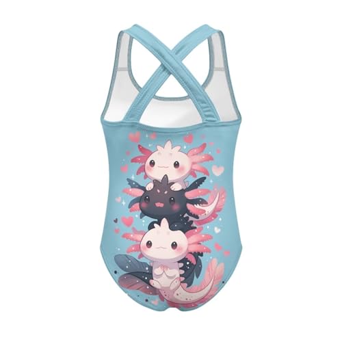 Yzaoxia One Piece Bathing Suits for Girls Swimsuits Kids Swimwear Summer Beach Swim Suit 5-14Y2