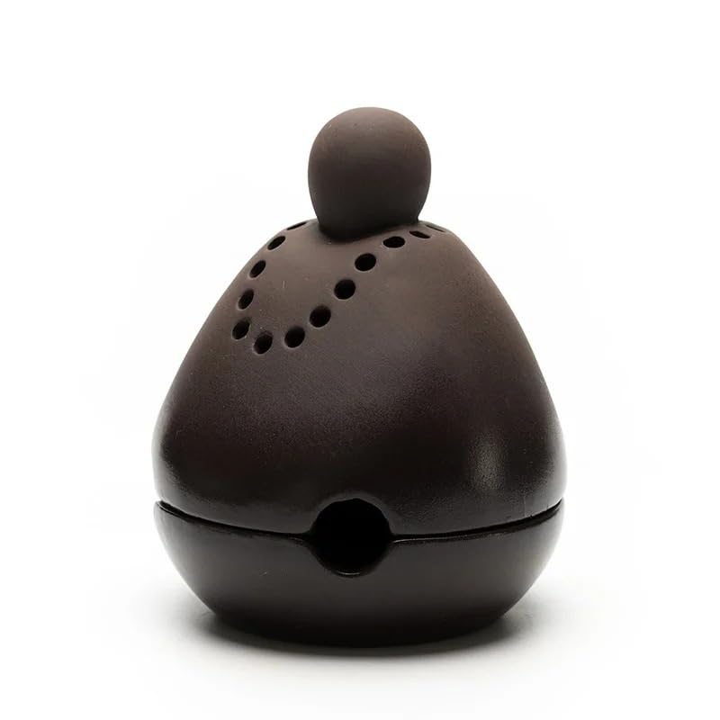 Quemador de Incienso de Cascada Quemadores de incienso de cono de humo de Buda con base de cerámica zen for decoración de habitaciones, artesanías de cerámica for meditación, incensario de sándalo Que