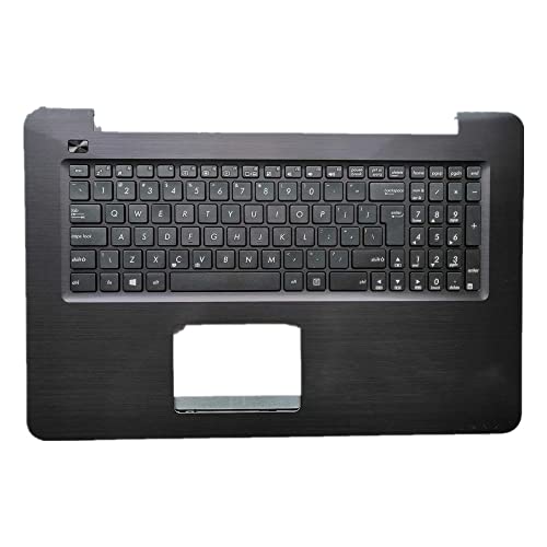 Coque Autour du Clavier ASUS A756 de Remplacement avec Touches US