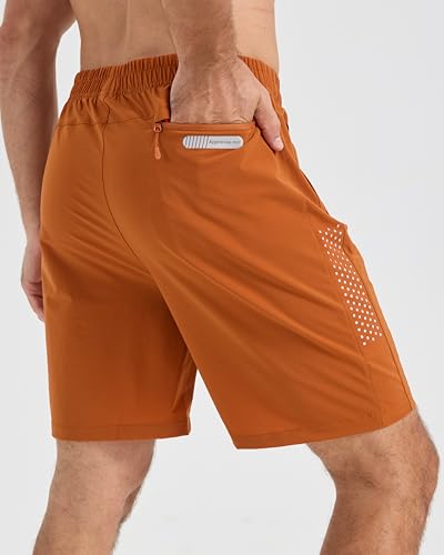 Men's Athletic Shorts Quick Dry Workout Shorts 7"/ 5"/ 9" Lightweight Hiking Linerless2