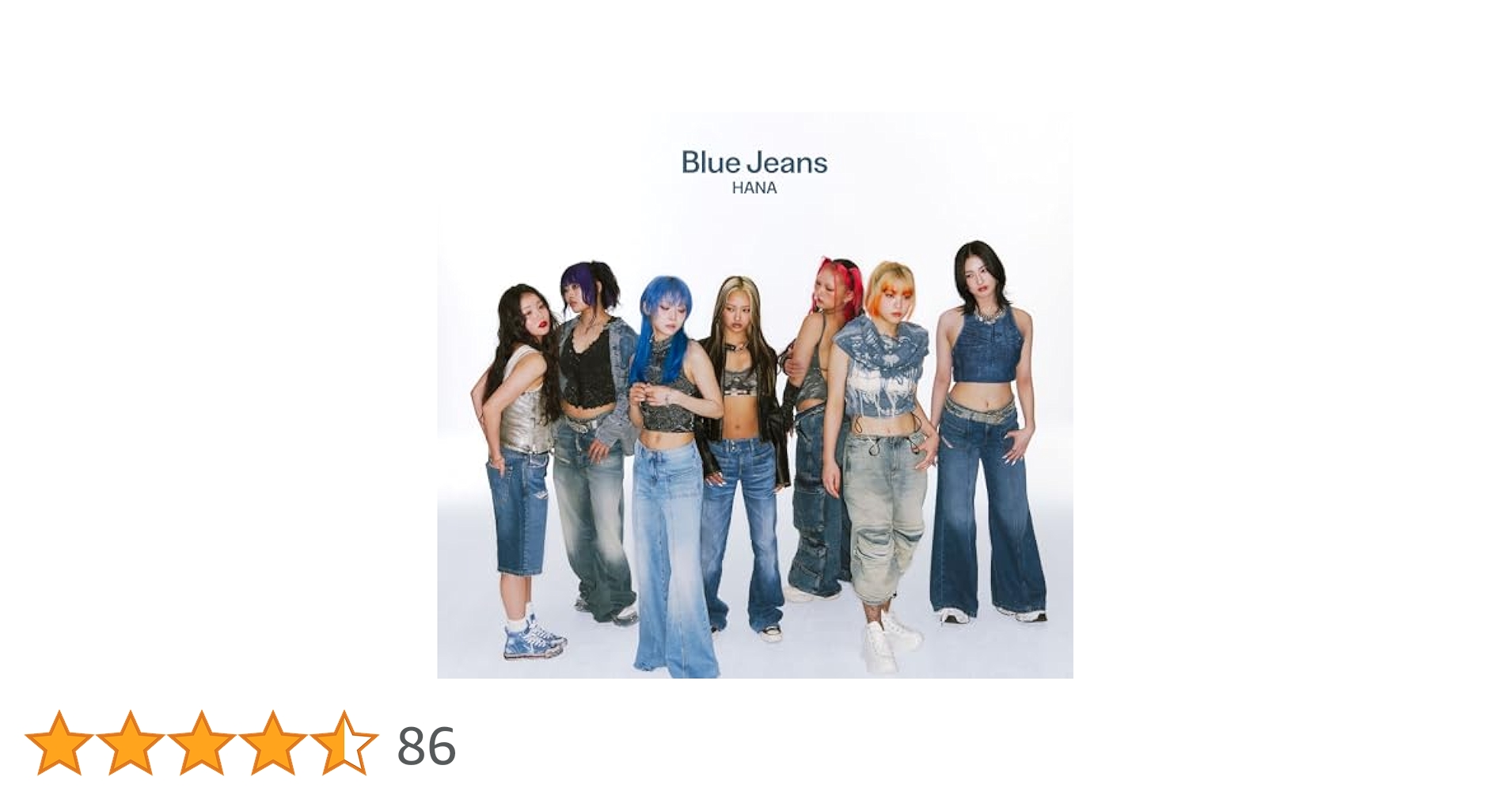 Amazon.co.jp: Blue Jeans (初回生産限定盤B) - HANA (特典なし