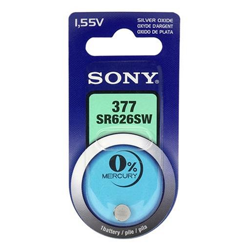 Sony, Batteria ossido d'argento senza mercurio