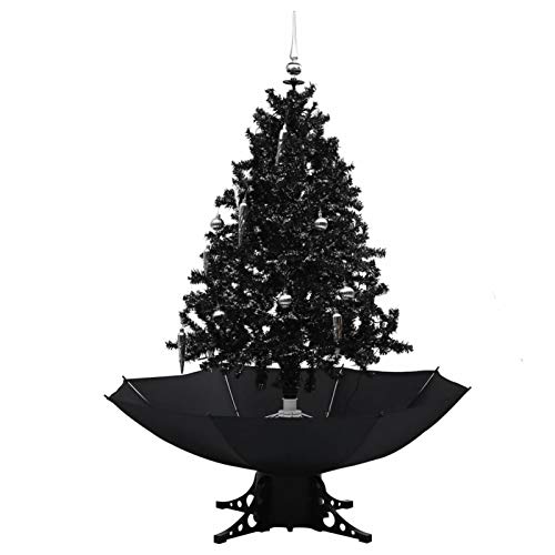 Irfora Weihnachtsbaum Künstlich 140cm Schneefallfunktion Tannenbaum...