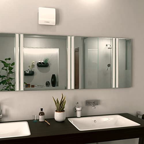 Bosch Badkamerventilator 1500 W 100 - voor Ventilatie in Badkamer en Toilet Tegen Vocht en Schimmel - met Lichtschakelaar en Timer - 100mm Diameter - Image 6