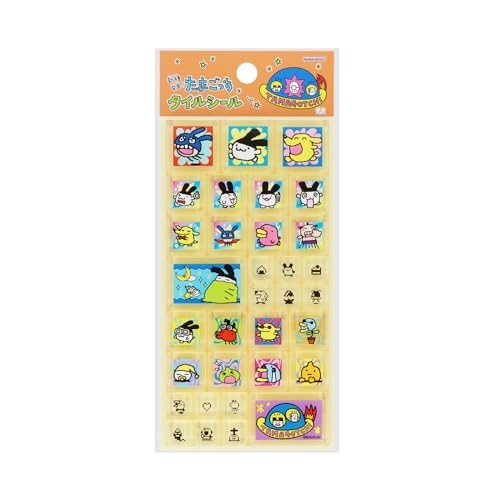 Amazon | サンスター文具 たまごっちプラス シール タイル たまごっち