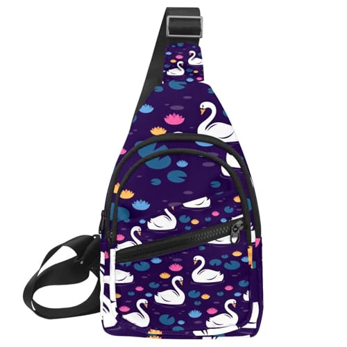 Sac de poitrine pour femme imperméable et léger pour la randonnée