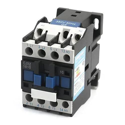 Contactor eléctrico 32A CJX2-1810 con bobina 380V de alta resistencia para motores