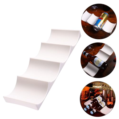 Soporte para botellas de vino estilo europeo Mikinona 2pcs miniatura 6