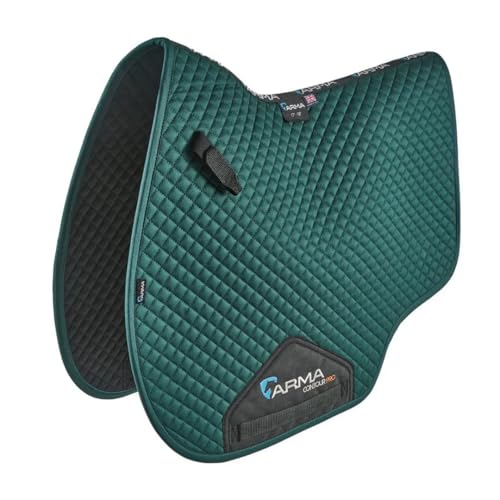 ARMA - Mantilla de Caballo Euro Cut (15 cm - 16,5 cm) (Verde)