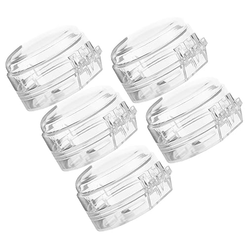 Abaodam Stove Accessories 5pcs Gas Stove Knob Covers Childproof Oven Lock Safety Guards Replace Broken Knobs