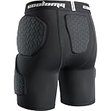 COOLOMG Youth 5 Pad Football Girdle Padded...