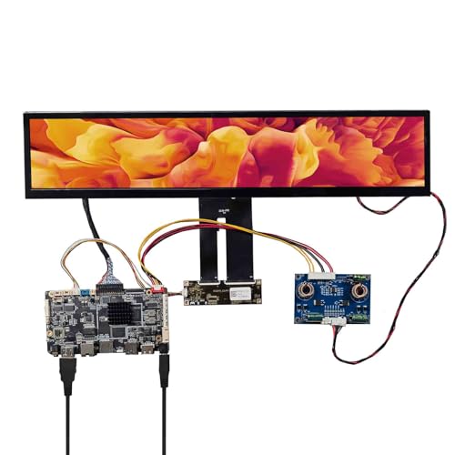 Image of 24 inch 1920x360 IPS Capacitive Touch Stretched Bar LCD Screen | Support Autoplay,Autocopy,360 Degree Rotation, Android 11 Board