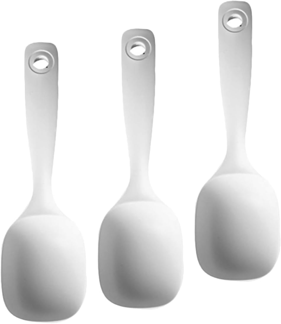 3pcs PP Soup Ladle Spoon for Stews and Porridge Home