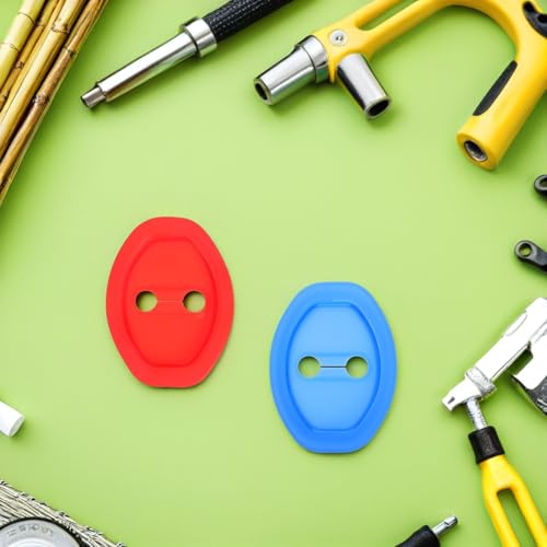 Funda protectora de silicona para cerradura de coche con absorción de impactos, 16 uds 6