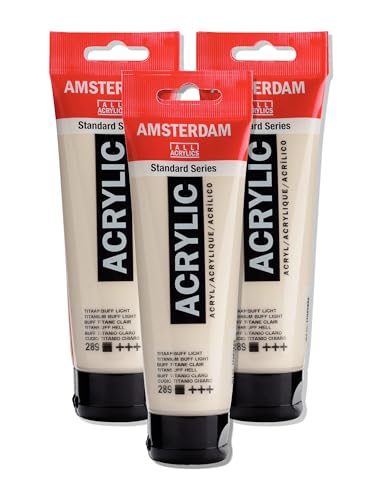 Amsterdam Standard Series Acrylic Tube 120ml Titanium Buff