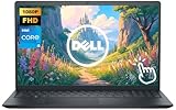 Dell Inspiron 15" Touchscreen Laptop Computer, 16GB RAM 1TB Storage (512GB SSD+512GB SD Card), Intel Core i5-1334U, FHD 1920 x 1080 IPS Display, Windows 11, Black