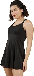 Women Bliss Swim Dress - Racerback | Racerback Design | Adjustable Straps | UPF 40+ | in-Built Cups Price In India