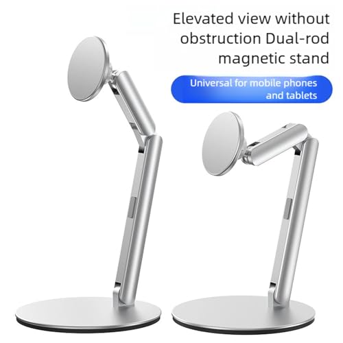 Support de téléphone rigide en aluminium doté d'un aimant puissant stable - 6