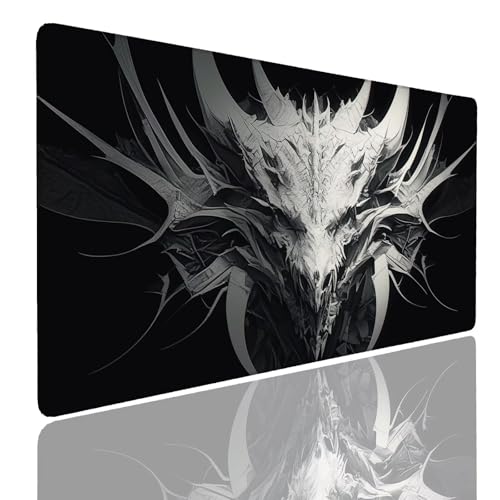 Grand tapis de souris gaming XL étanche sous main bureau caoutchouc 1000x400