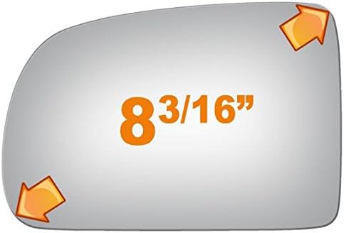 Burco 2726 Side View Mirror Toyota Sienna 1998-2003 Driver