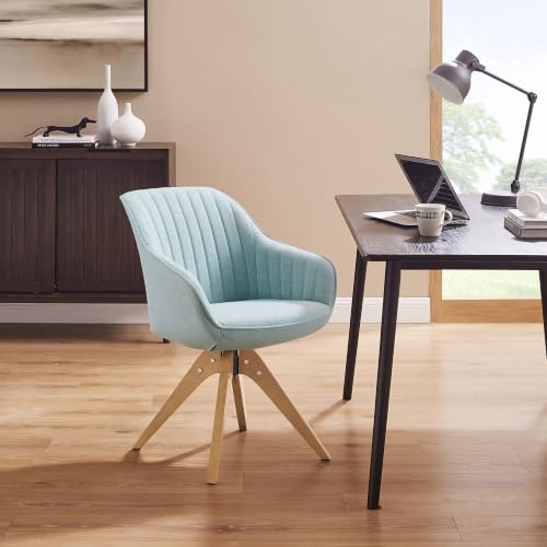 Art Leon Swivel Desk Chair for Home Office, Fabric, Dusty