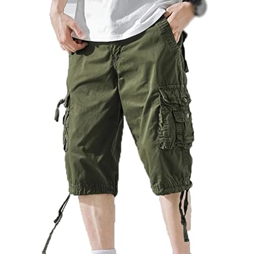Short cargo pour homme en coton casual et confortable