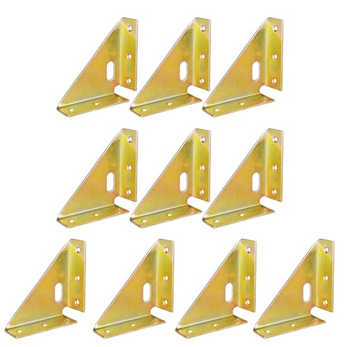 Équerres d'angle pour consolider une bibliothèque en bois de salon - 7