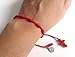 SIFRIMANIA Pray Decade Handmade Mini Rosary St Benedict Red String Bracelets Guest Celebration Favors