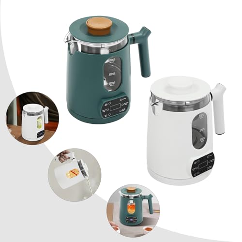Tetera Eléctrica con Control de Temperatura 27oz Blanca miniatura 3