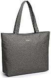 NNEE Water Resistance Nylon Laptop Tote Bag Computer Travel Carrying Shoulder School Bag (12-13.3 In