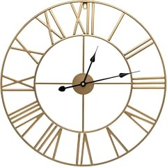 Sorbus 24 Inch Gold Oversized Wall Clock Sorbus 24 Inch Gold Oversized Wall Clock product