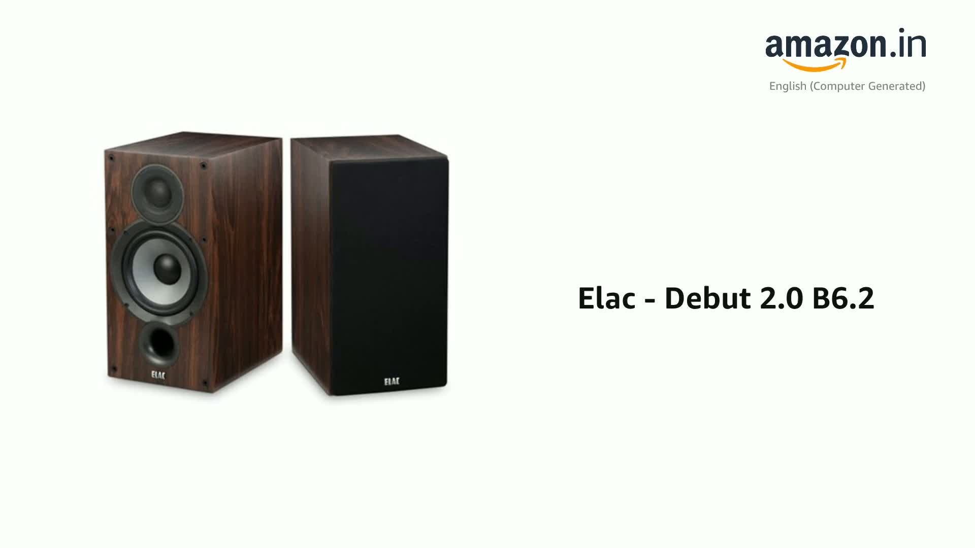 Elac - Debut 2.0 B6.2 (Walnut) Price: Buy Elac - Debut 2.0 B6.2