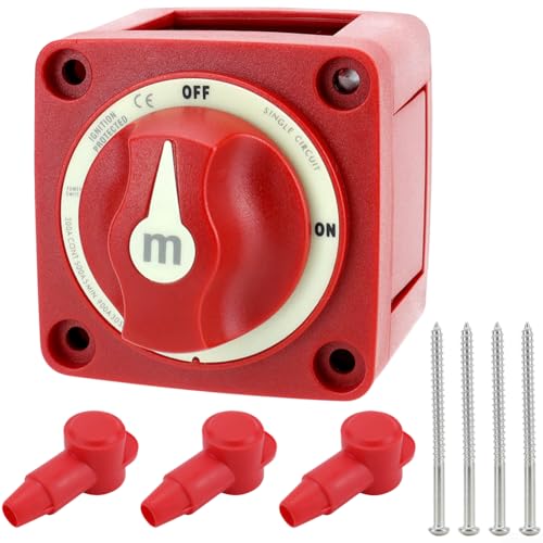 Interrupteur de déconnexion de batterie 300A robuste et durable tension 48V CC 6006