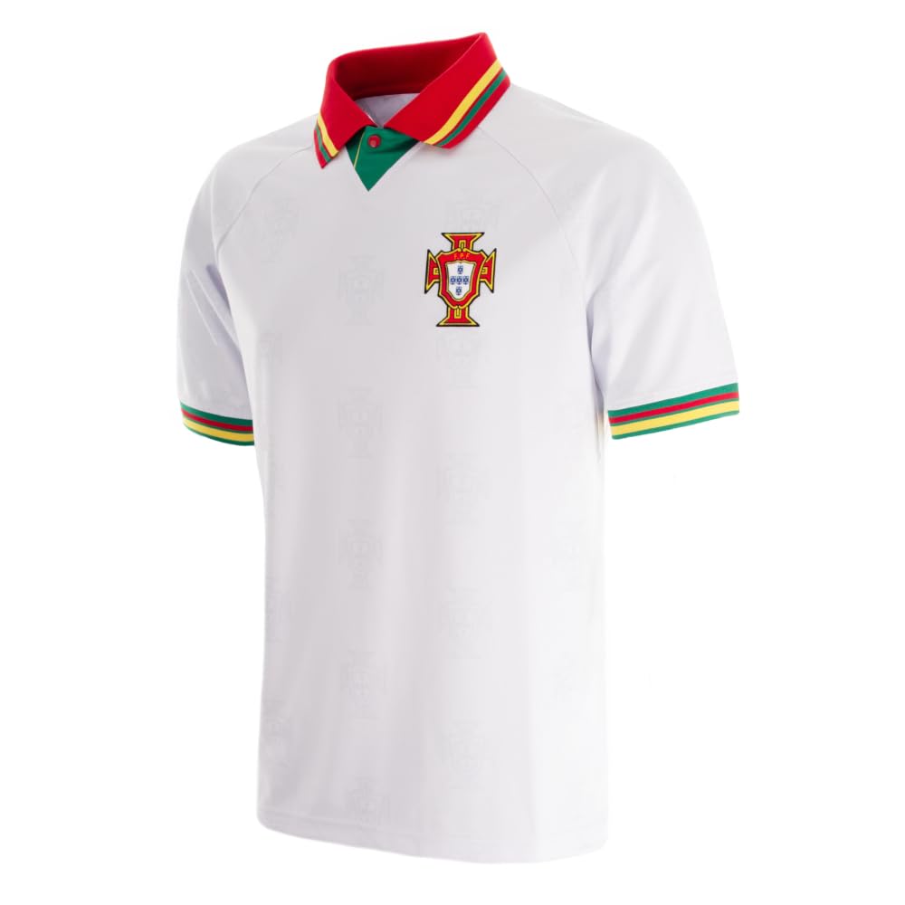 COPA - Portogallo 1995 - Maglia da Calcio Retro da Trasferta - Uomo - XS - Bianca