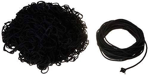 Kit Rede/Tela De Proteção Preta - 4,64M2