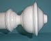 Wood Trends Chaucer Finial for 2" Pole White (1 each)