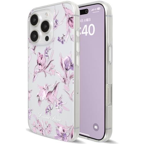 �y LAISSE PASSE ���K�i �z iPhone 16 Pro �P�[�X �ԕ� �N���A�P�[�X �u TPU/���ʉ� �v ���b�Z�p�b�Z �A�C�t�H��16�v�� iPhone16Pro �p ���� �u�����h �X�}�z�P�[�X (PURPLE)