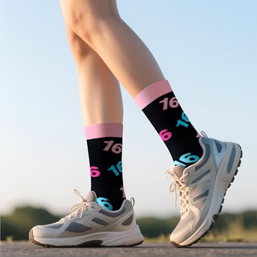Belloxis 16 Geburtstag Mädchen Geschenke für Jährige Geschenk 16 Jahre Mädchen Geburtstag Jahre Socken Damen 35-38 Baumwolle Socken Geschenke zum
