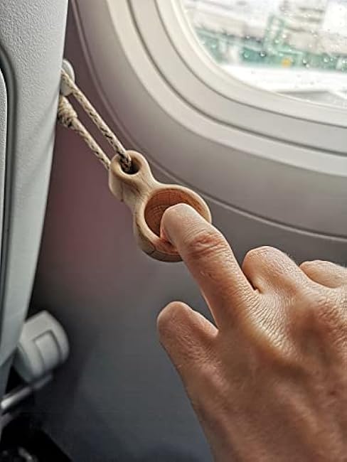 RainDrop Pair Pocket-sized Fingerboard for Rock Climbing - Portable Hangboard Finger Trainer for Grip Strength, Wood