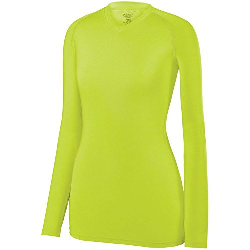 Augusta Activewear Girls Maven Jersey, Lime, Large