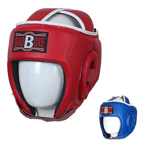 Copricapo per karate, boxe, h/guard, Muay Thai, MMA, sparring, rosso Copricapo per karate, boxe, h/guard, Muay Thai, MMA, sparring, rosso