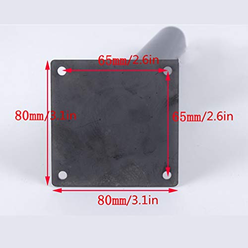 4 Pezzi Gambe Mobili in Metallo,Piedi Divano