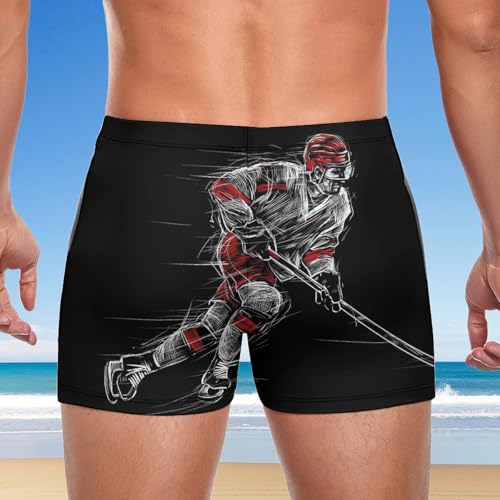 Hockey sur glace maillot de bain slip pour homme idéal pour la natation - 3
