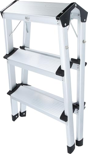 KS Tools 800.0965 Aluminium-Stufen-Stehleiter