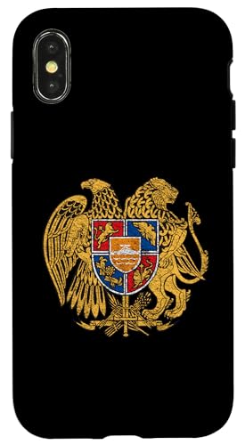 Armenia Coat of Arms Flag Armenian Pride YUREVAN Coque pour iPhone X/XS