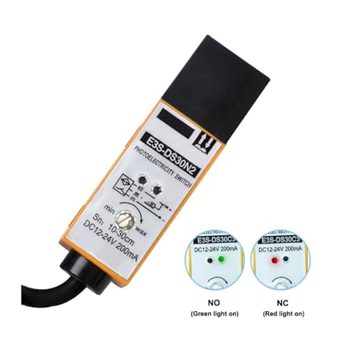 Détecteur photoélectrique E3S-DS30 réflexion diffuse 5m PNP NO NC - 3