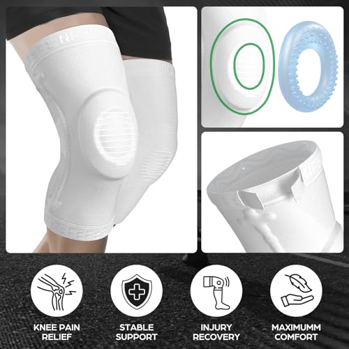 Image of NEENCA Professional Knee Brace for Knee Pain Relief, Medical Knee Support with Patella Pad & Side Stabilizers, Compression Knee Sleeve for Meniscus Tear, ACL, PCL, MCL, Joint Pain, Runner, Workout...