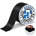 BEBOBLY Butyl Sealant Waterproof Tape,RV Roof Tape Black,4 Inch X 50 Foot Leak Repair Sealant Tape?UV & Waterproof for RV Roof,Window,Camper, Boat,Pipe Sealing Black