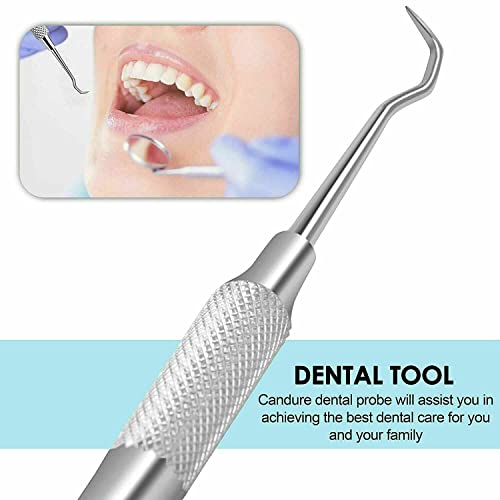 Dental Tools Set - Stainless Steel Krisp Beauty 1 Pc Dental Tooth Pick Tartar Remover Plaque Scraper Probe Scaler Mouth Oral Hygiene Care Dentist Teeth Cleaning Kit for Adults, Kids, Pet